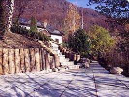 Gartengestaltung mit Holz in Salzburg, Kärnten, Steiermark und Oberösterreich